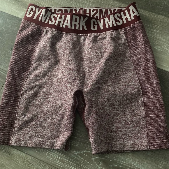 Women’s medium Gymshark Burgundy compression bike shorts - Picture 1 of 3